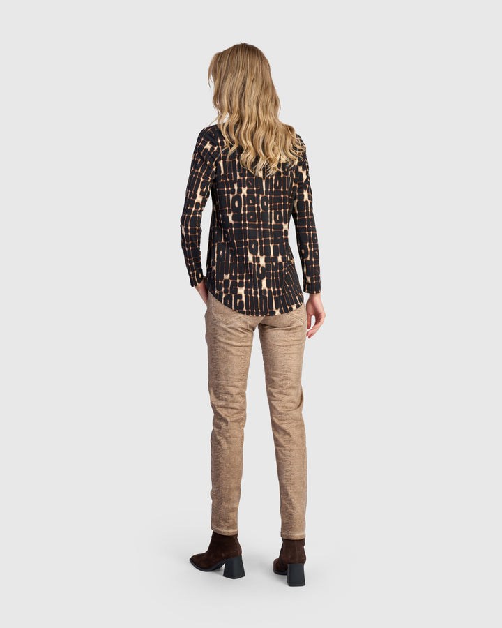 Sygnal V-neck Top, Matrix