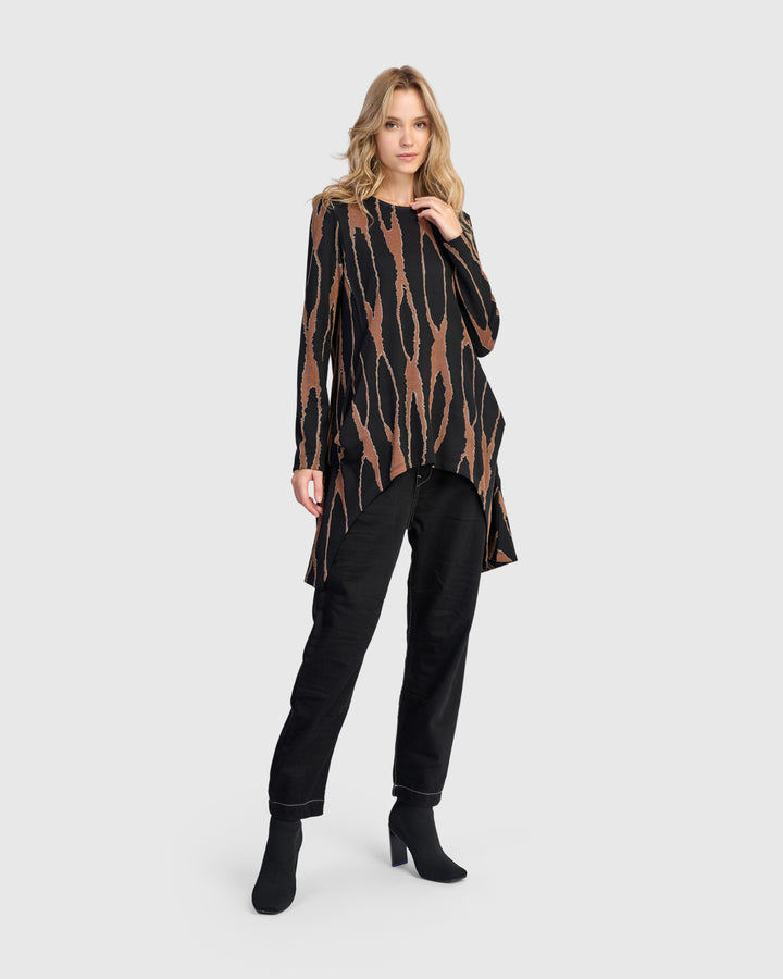 Lignette Pockets Top, Wood