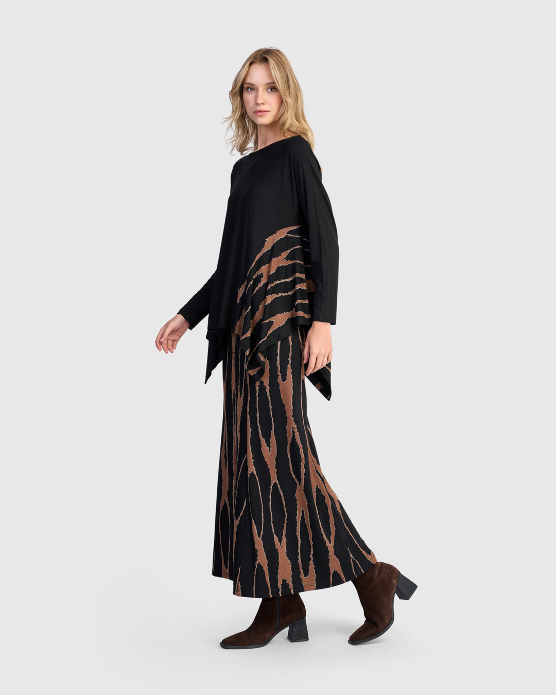 Laurel Pencil Skirt, Wood