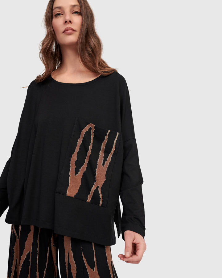 Wist Pocket Top, Wood