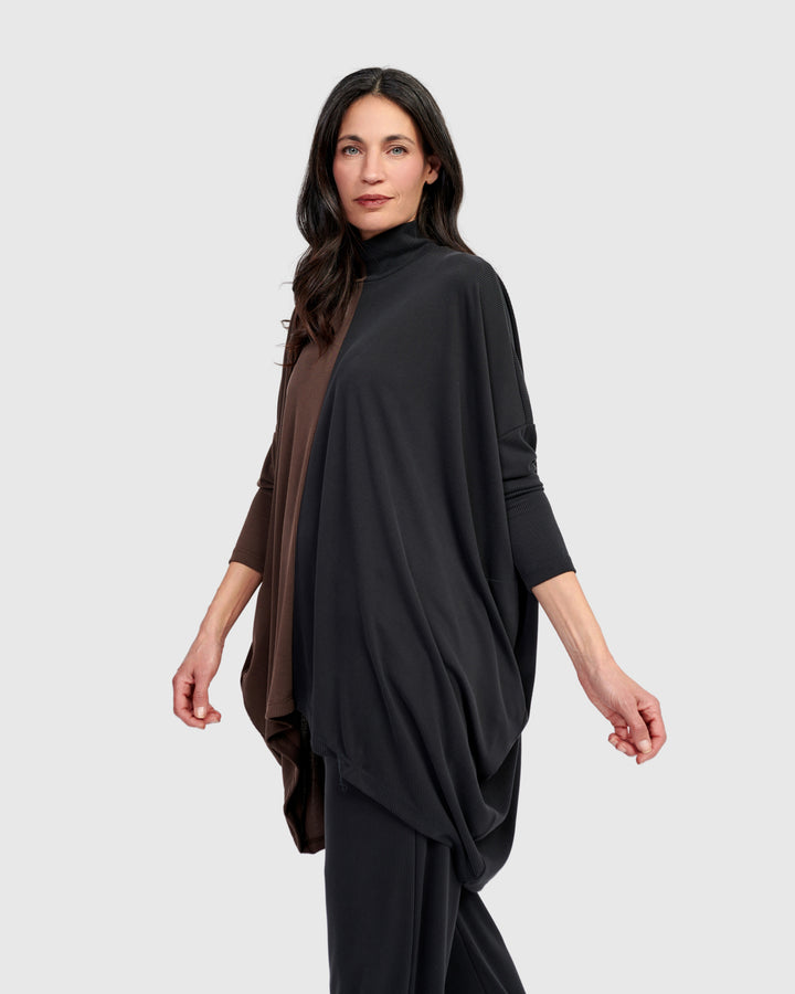 Echo Cupro Swing Turtleneck, Mix