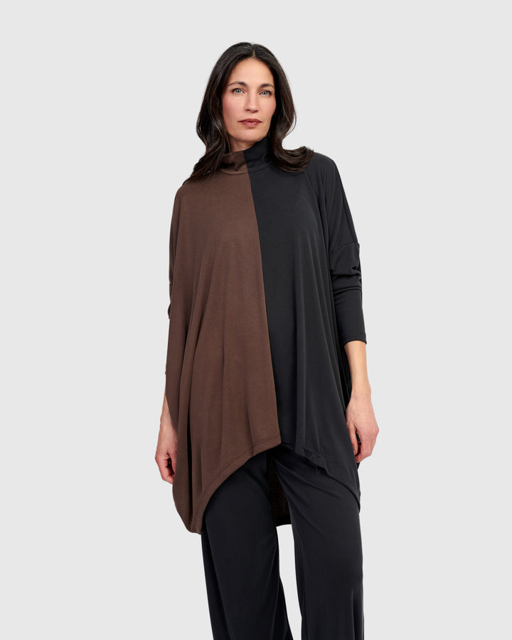 Echo Cupro Swing Turtleneck, Mix