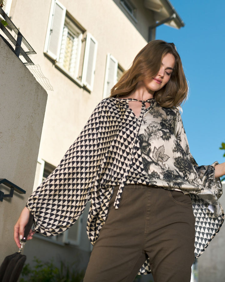 Fleur Poet Blouse, Mix