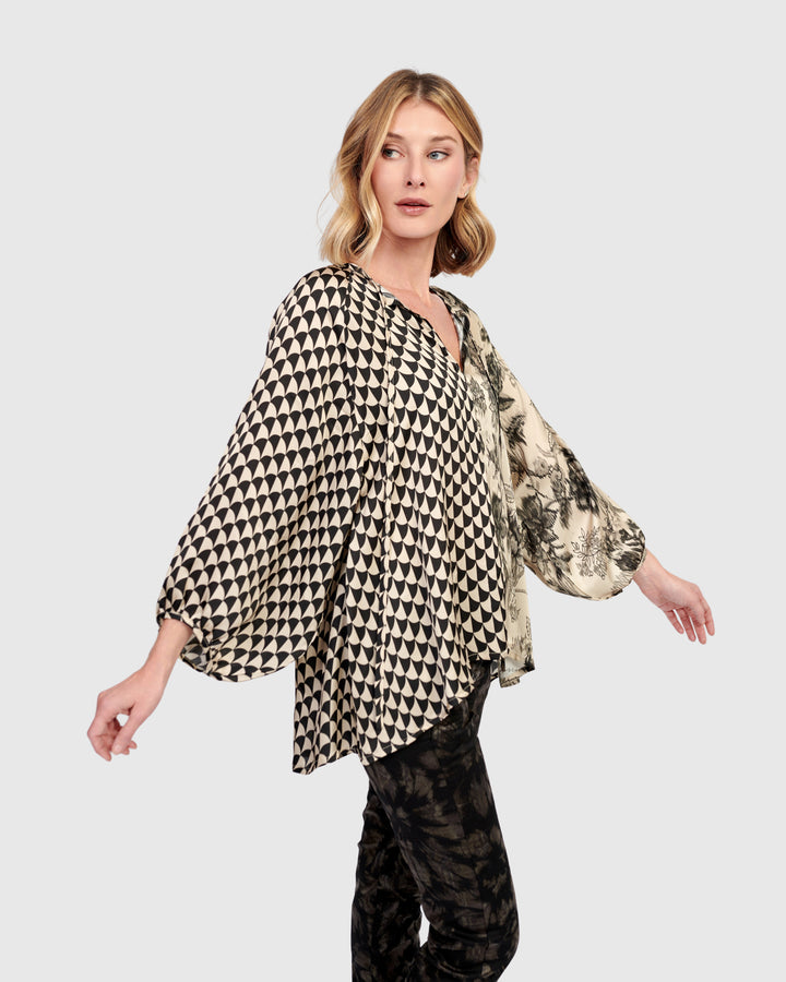 Fleur Poet Blouse, Mix