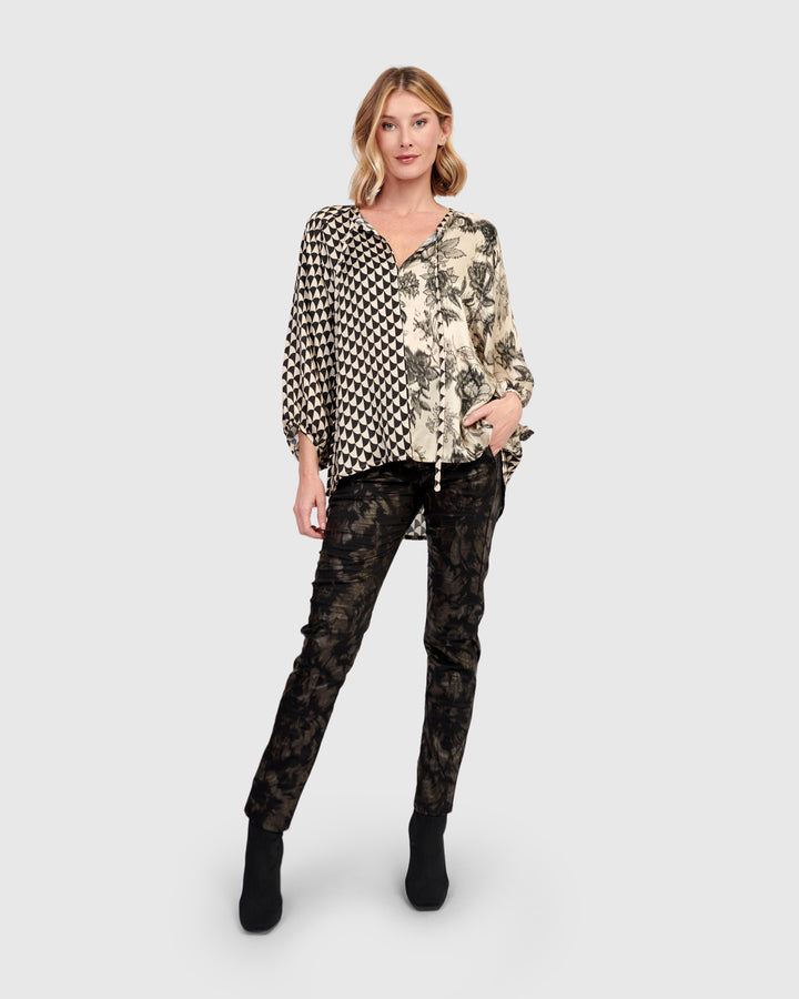 Fleur Poet Blouse, Mix