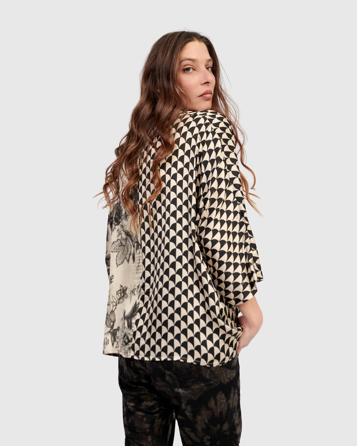 Fatima Draped Top, Mix
