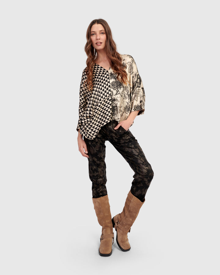 Fatima Draped Top, Mix
