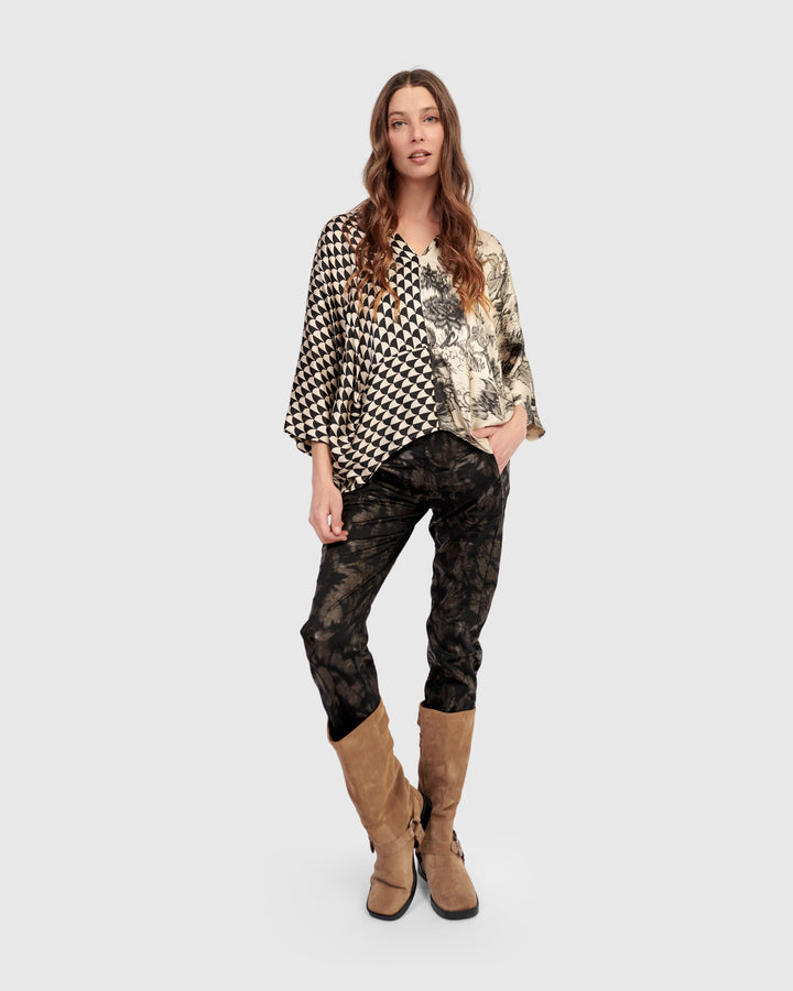 Fatima Draped Top, Mix