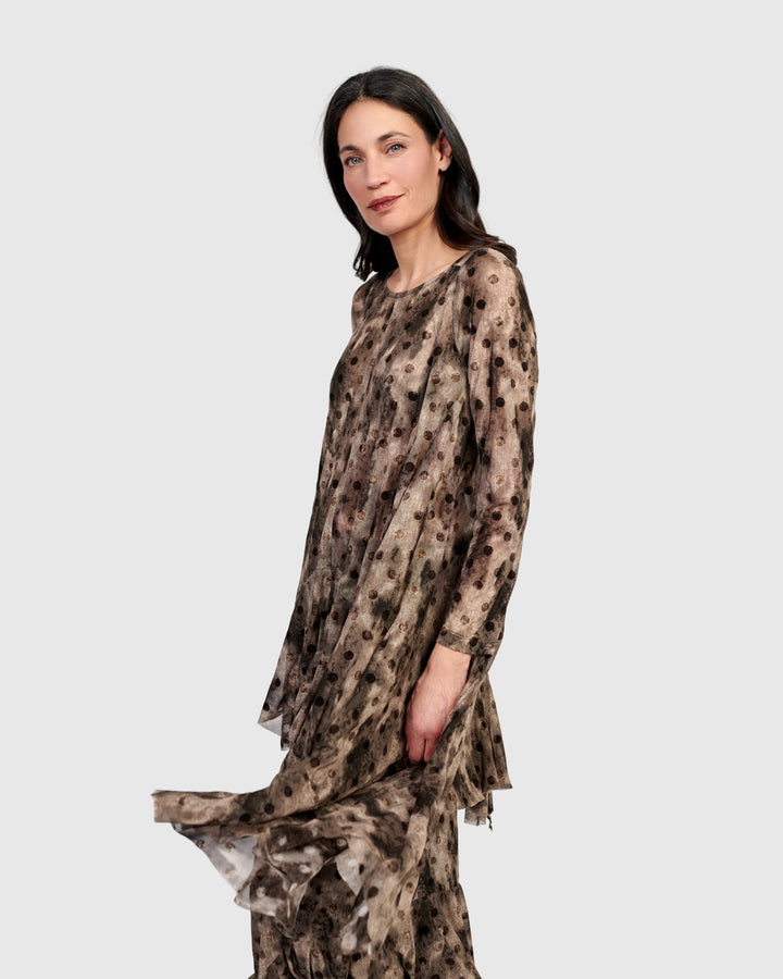 Frond Mesh Tunic, Aquarelle