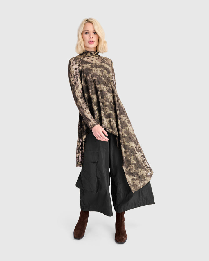 Rune Mesh Hi-Lo Tunic, Aquarelle