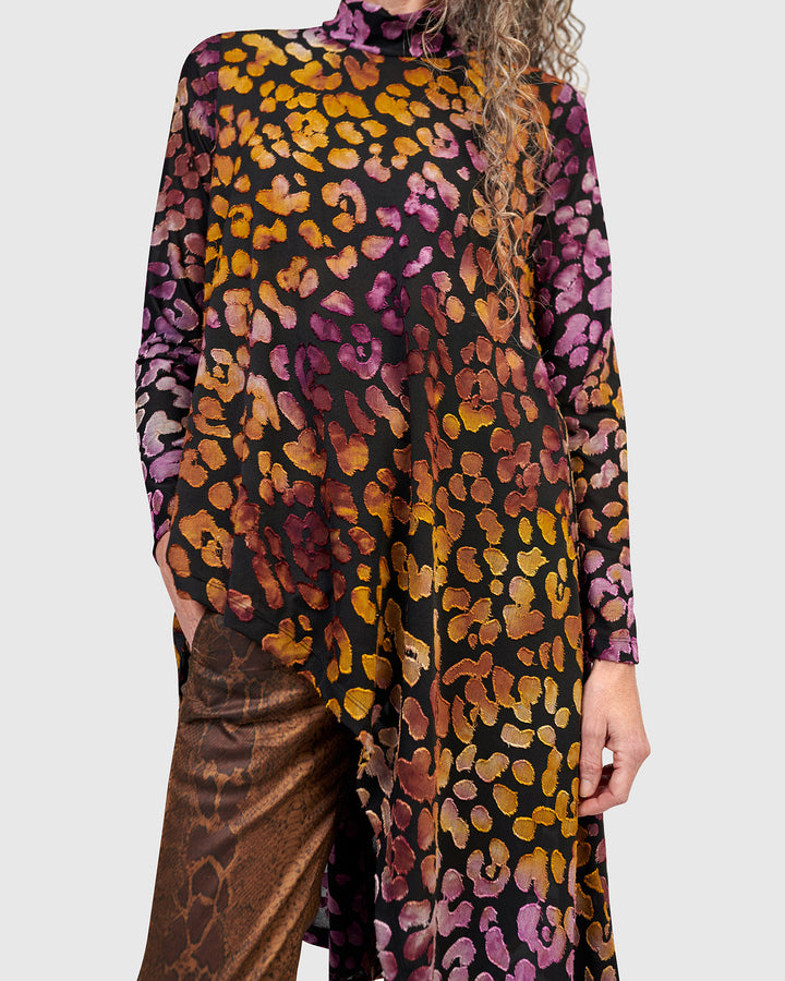 Tempest Hi-Lo Tunic Top, Bloom