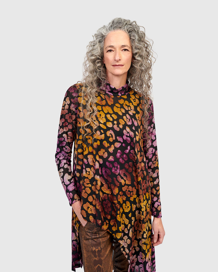 Tempest Hi-Lo Tunic Top, Bloom
