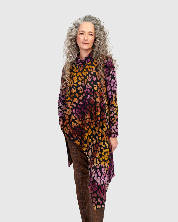 Tempest Hi-Lo Tunic Top, Bloom