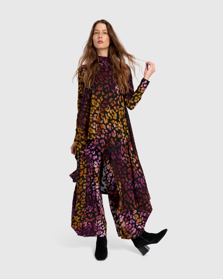 Tempest Hi-Lo Tunic Top, Bloom