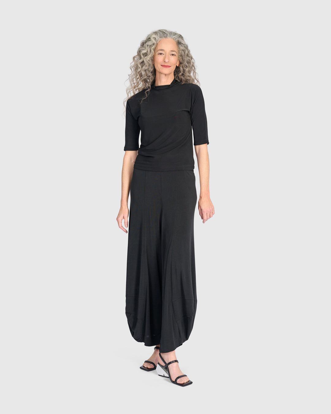 Essential Slinky Punto Pants, Black