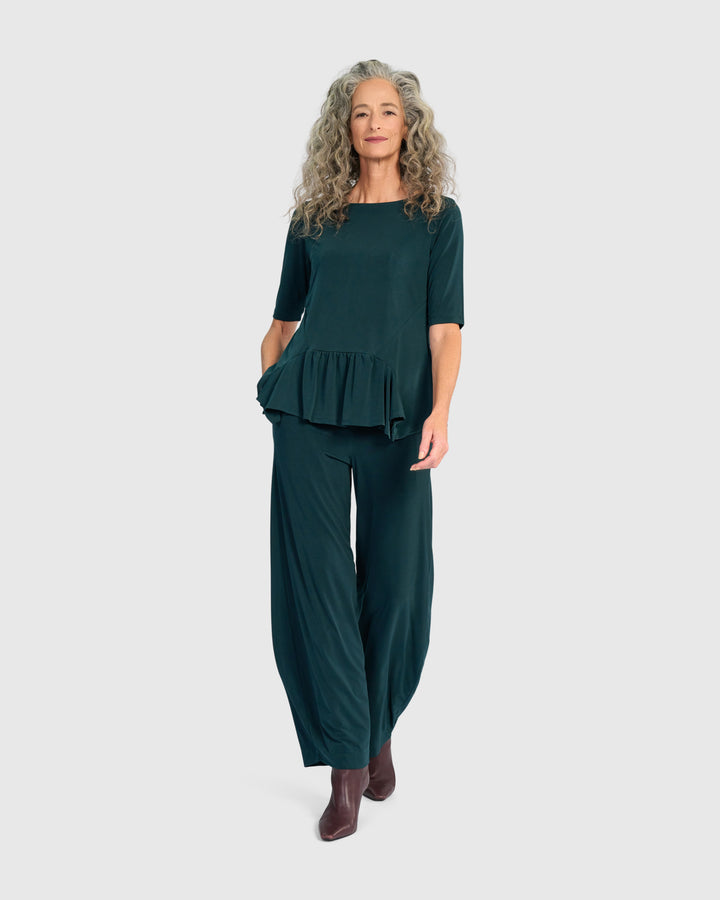 Essential Slinky Flow Pants, Teal