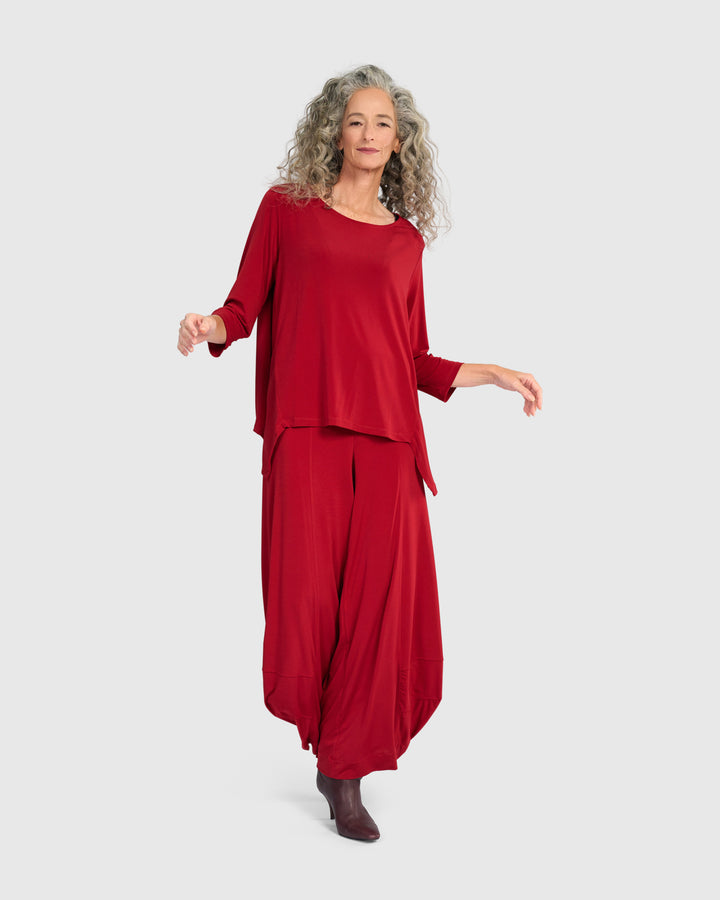 Essential Slinky Ultimate Top, Garnet