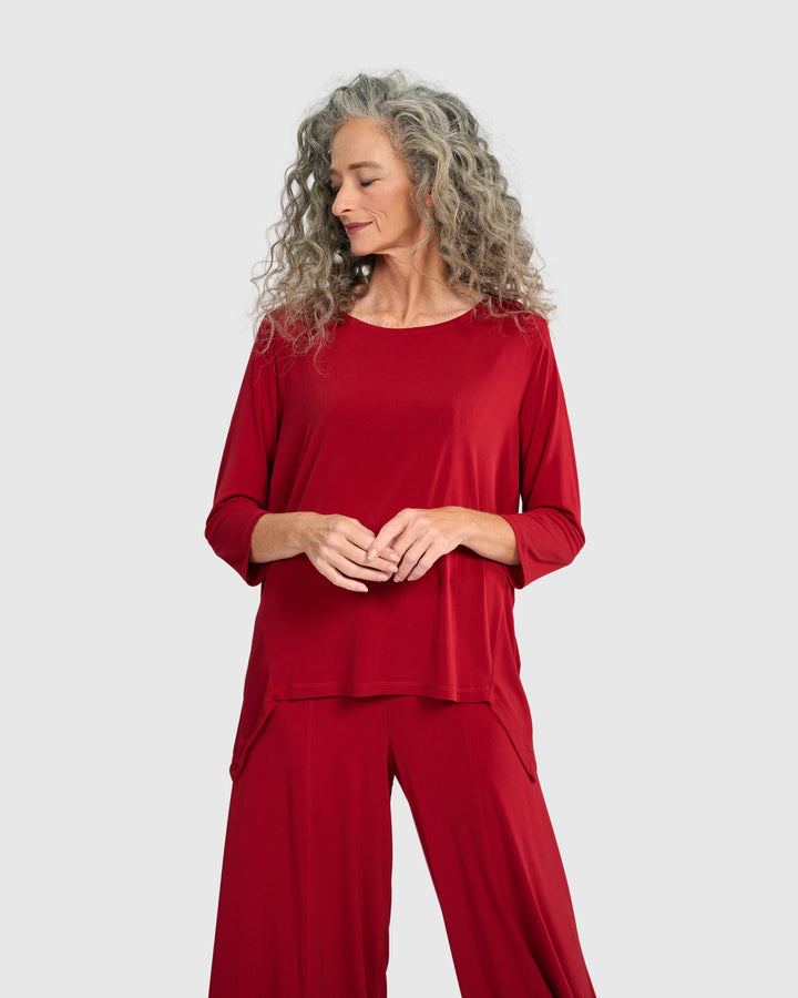 Essential Slinky Ultimate Top, Garnet