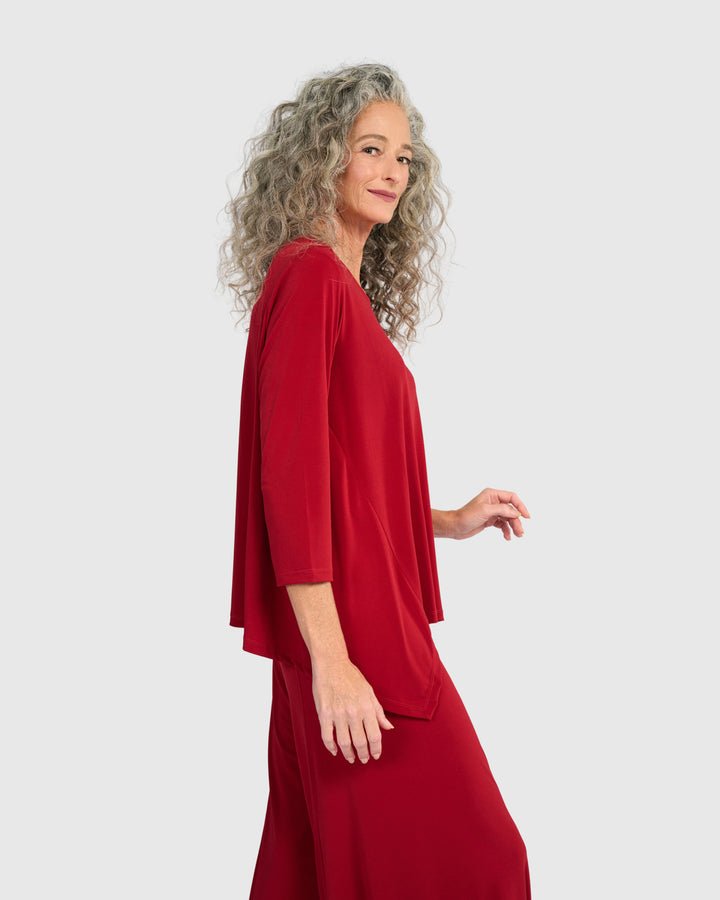 Essential Slinky Ultimate Top, Garnet