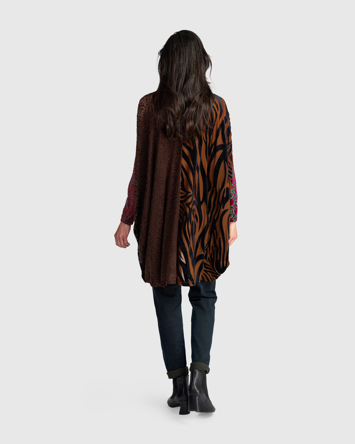 Incanto Oversized Tunic, Jewel Multi