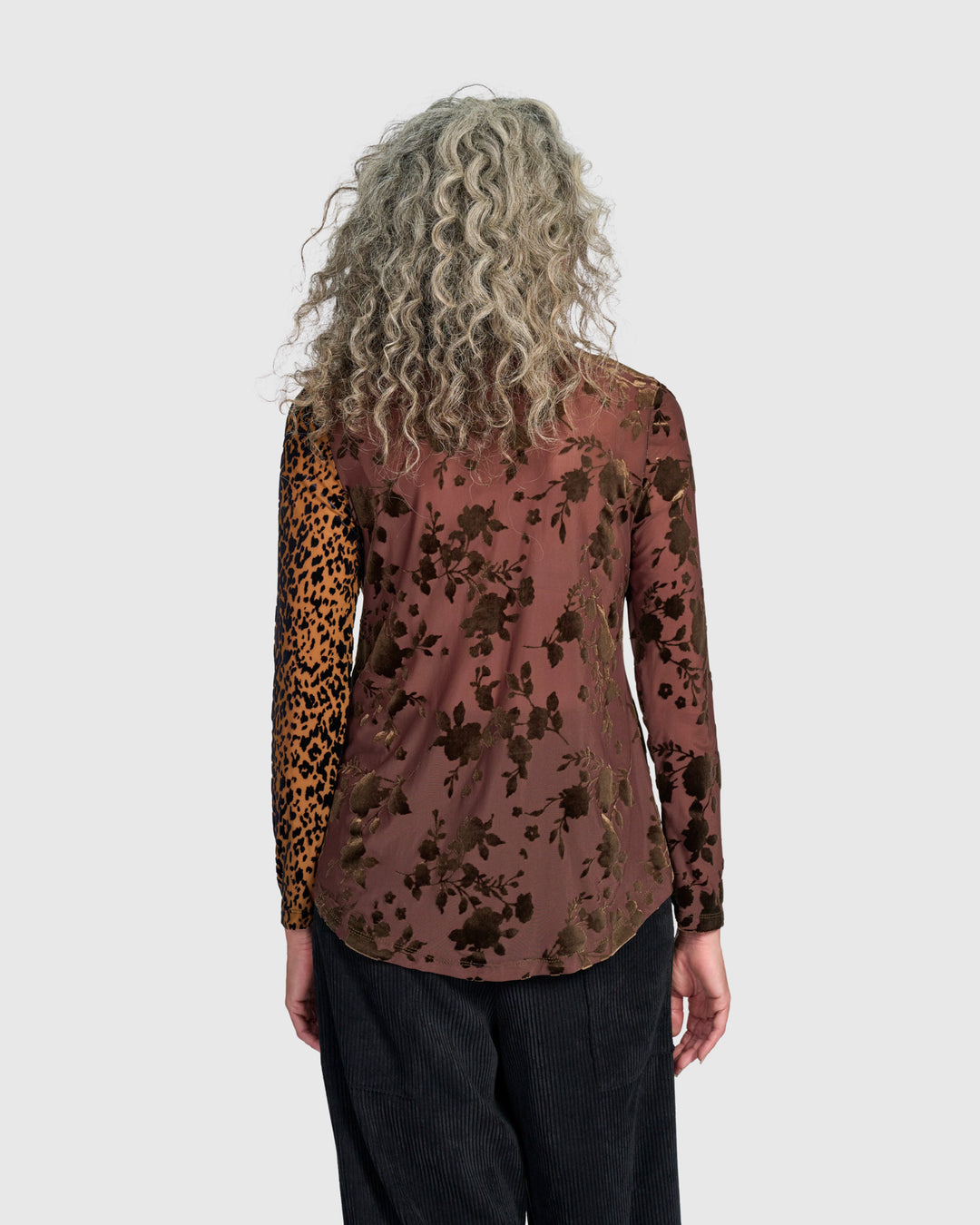 Dolcezza V-Neck Top, Jewel Multi