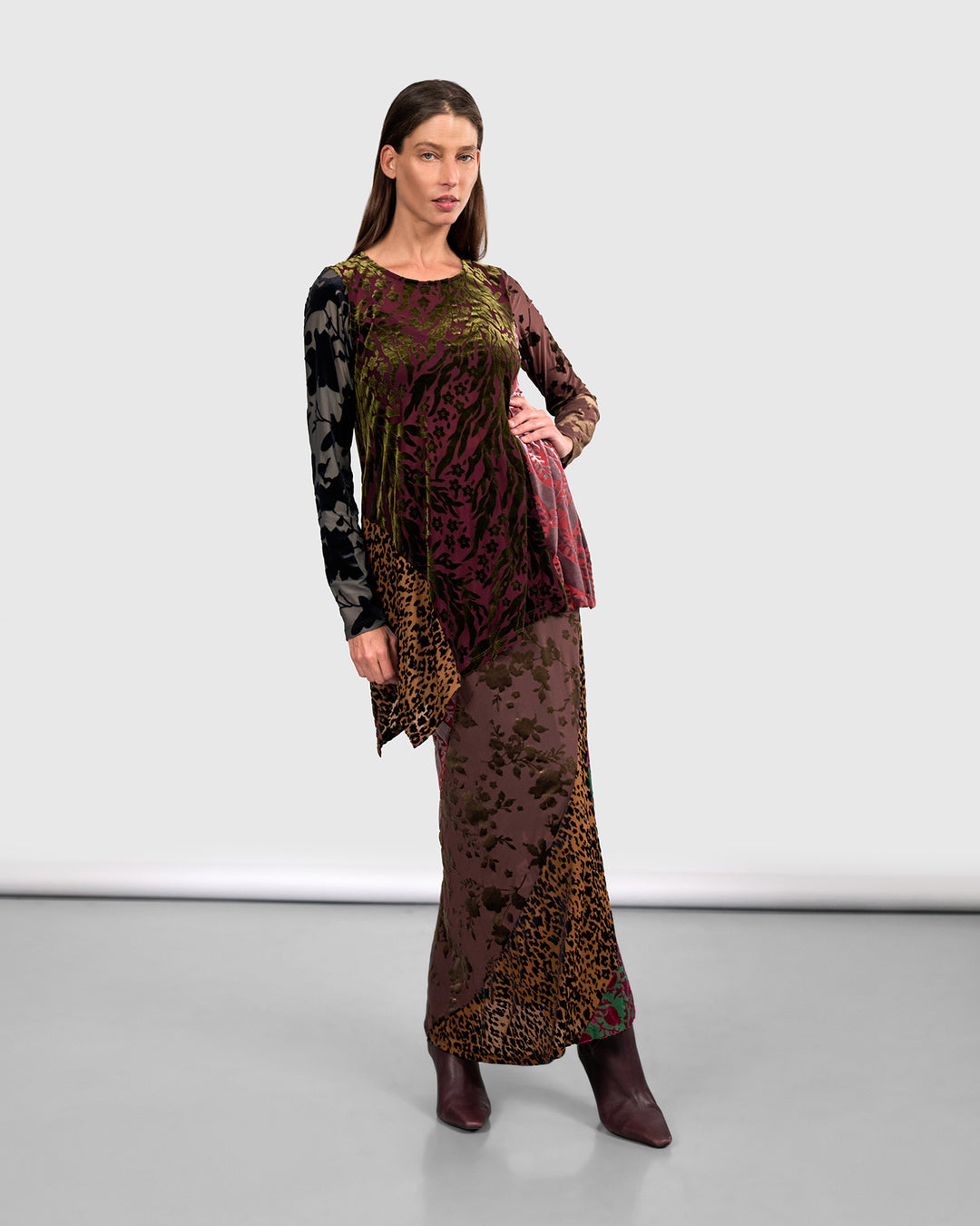 Wren Asymmetrical Top, Regal Multi