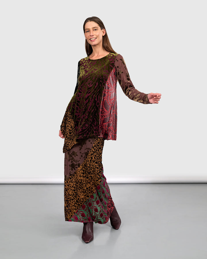 Wren Asymmetrical Top, Regal Multi