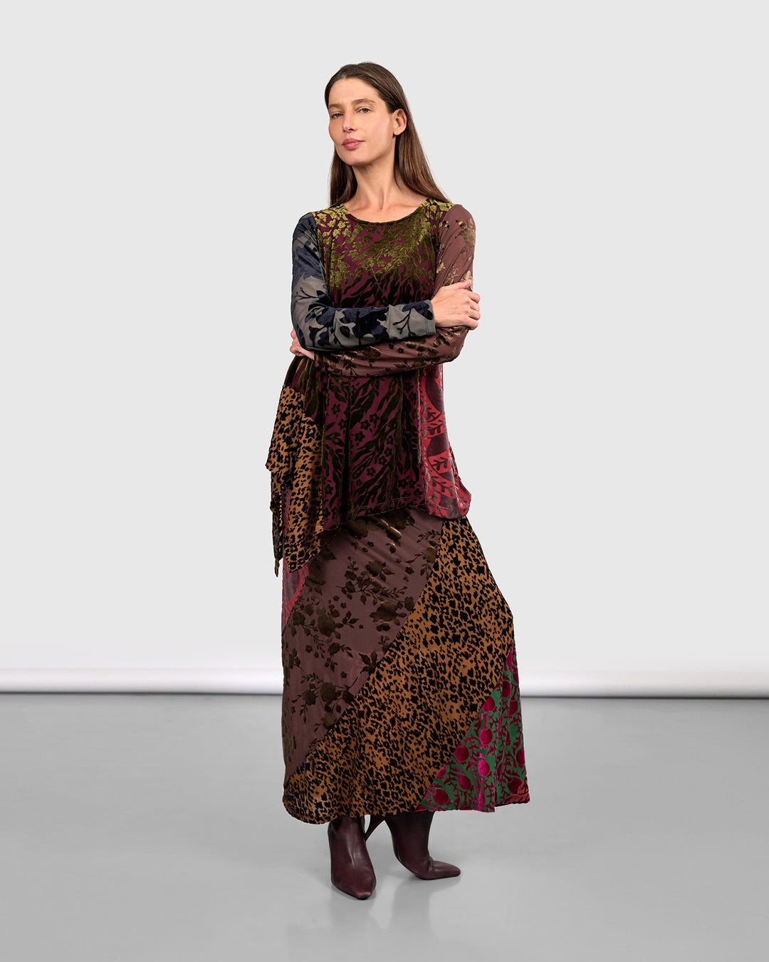 Wren Asymmetrical Top, Regal Multi