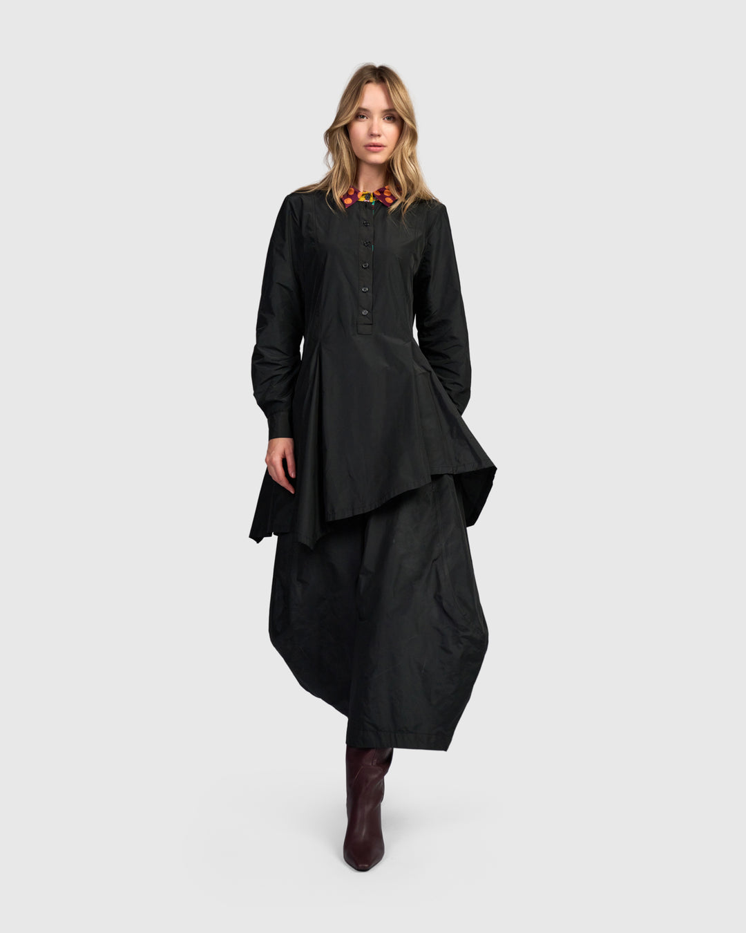Freestyle Tunic Shirt, Black