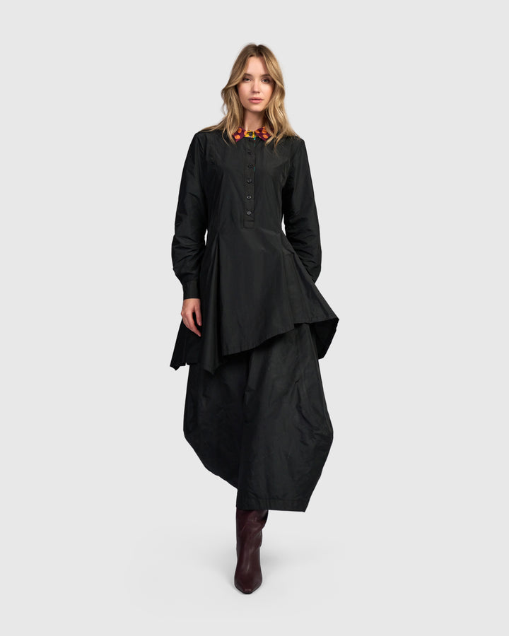 Freestyle Tunic Shirt, Black