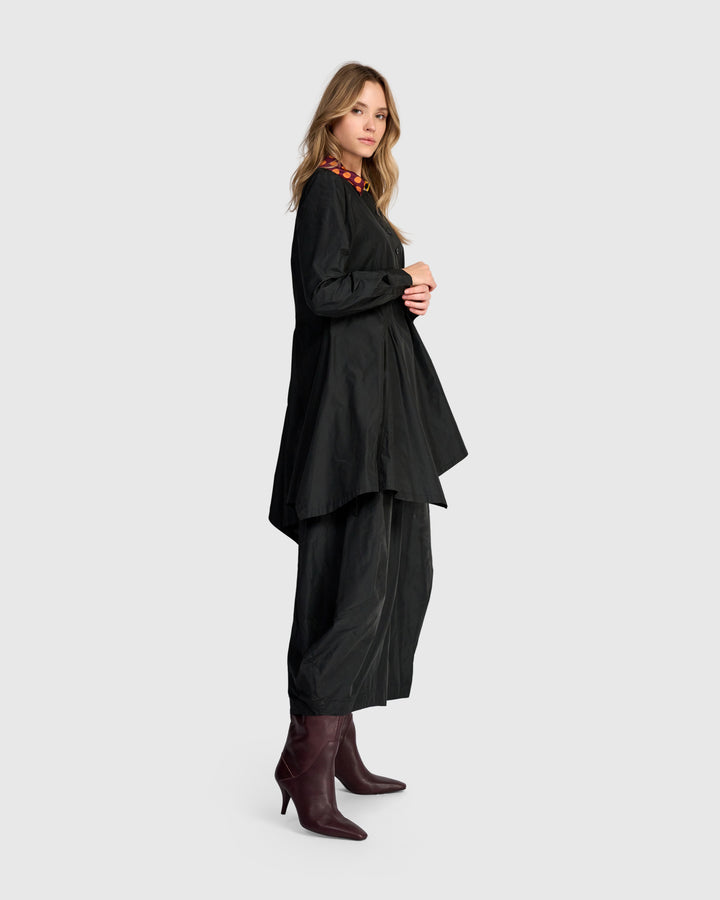 Freestyle Tunic Shirt, Black