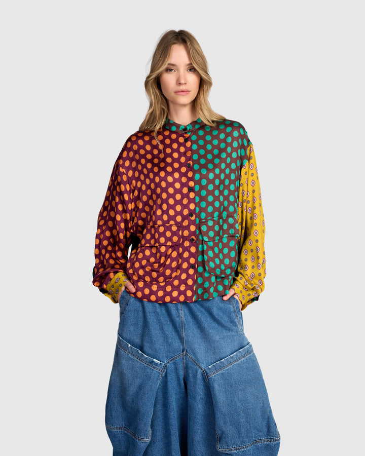 Polychrome Shirt, Primary Mix