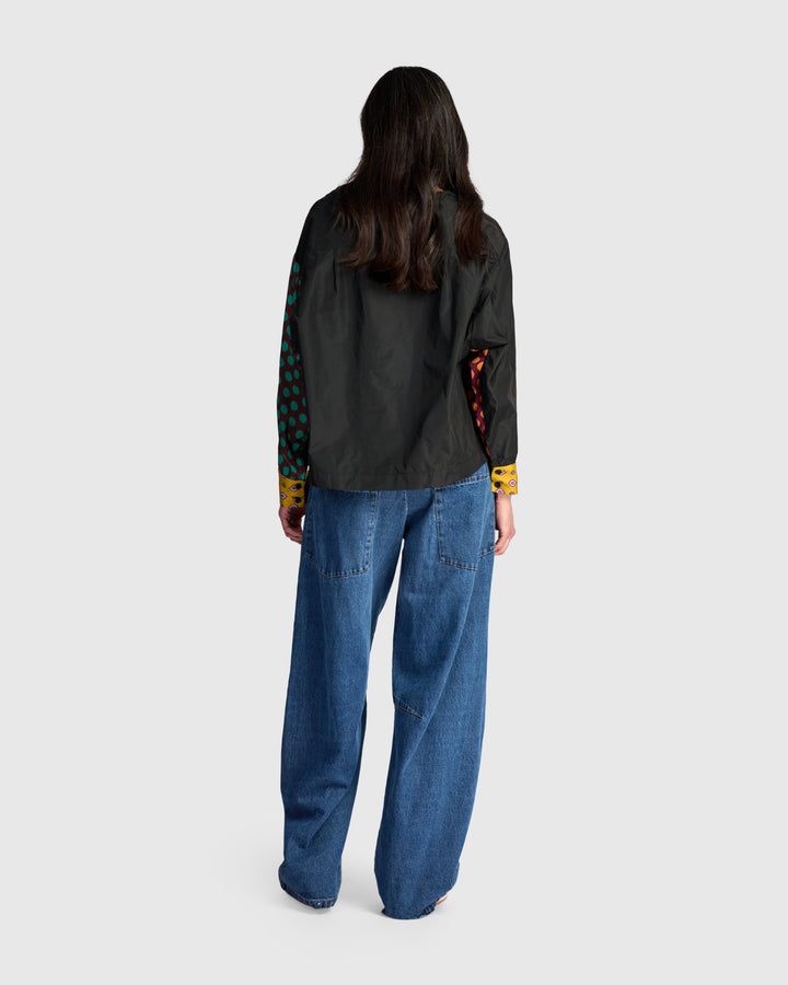 Longline Barrel Jeans, Denim