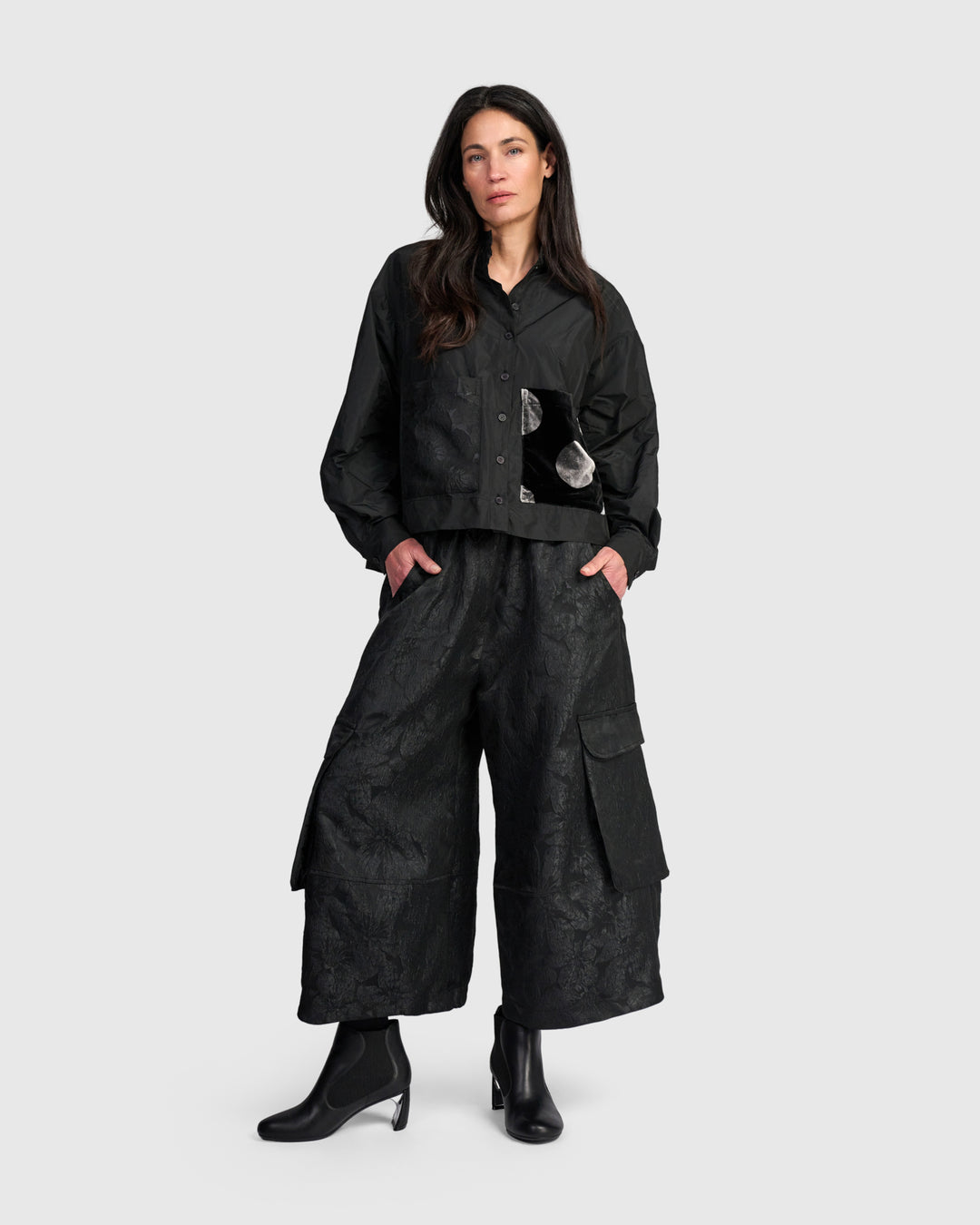 Blackthorn Camp Shirt, Black