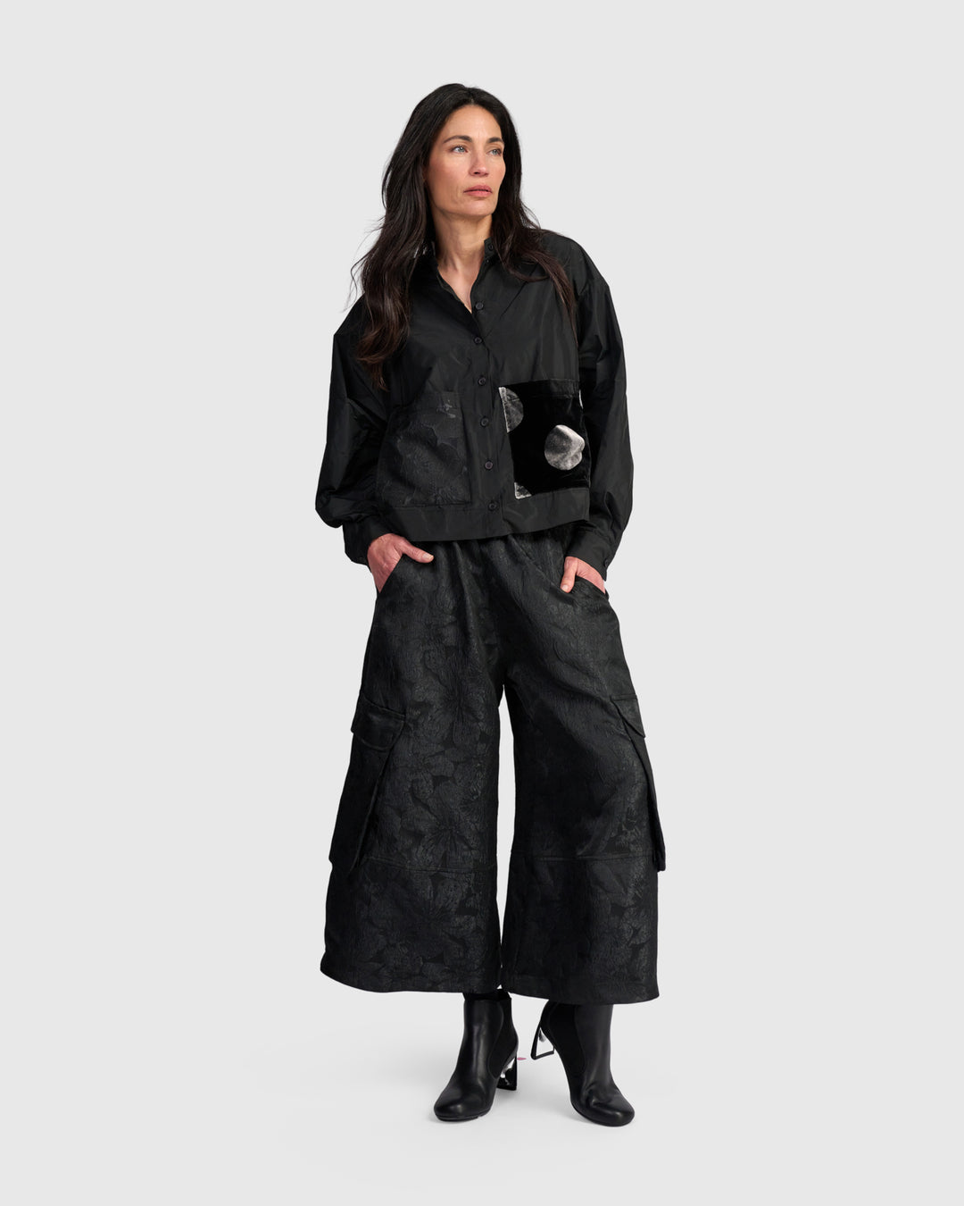 Blackthorn Camp Shirt, Black