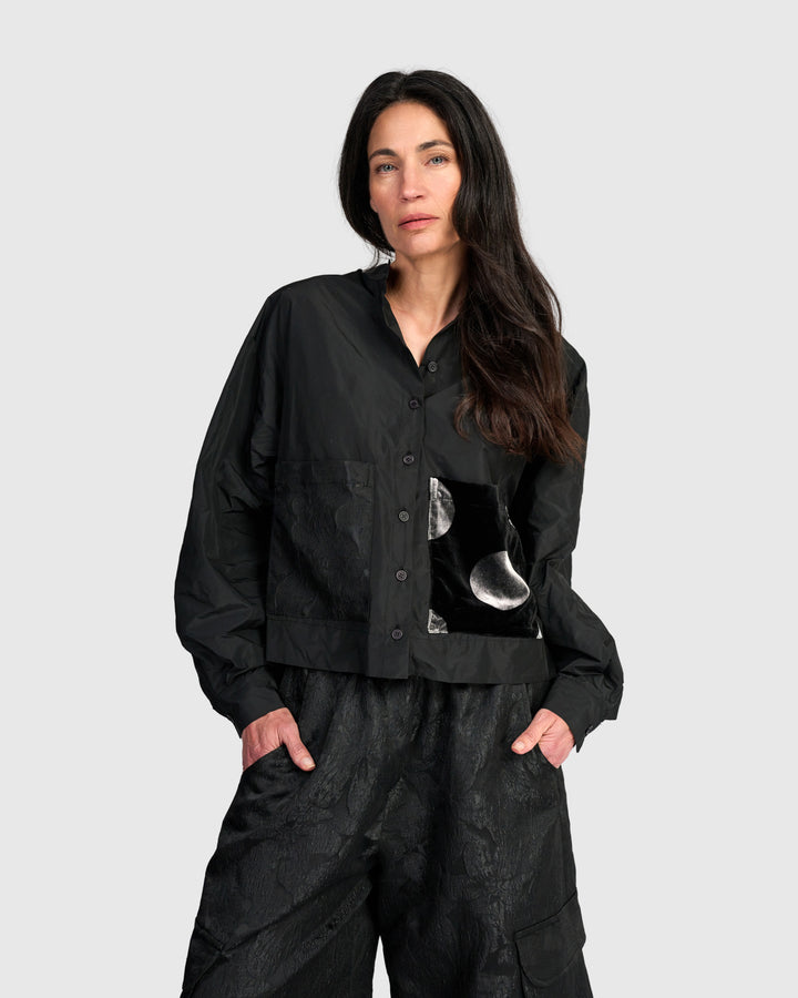 Blackthorn Camp Shirt, Black
