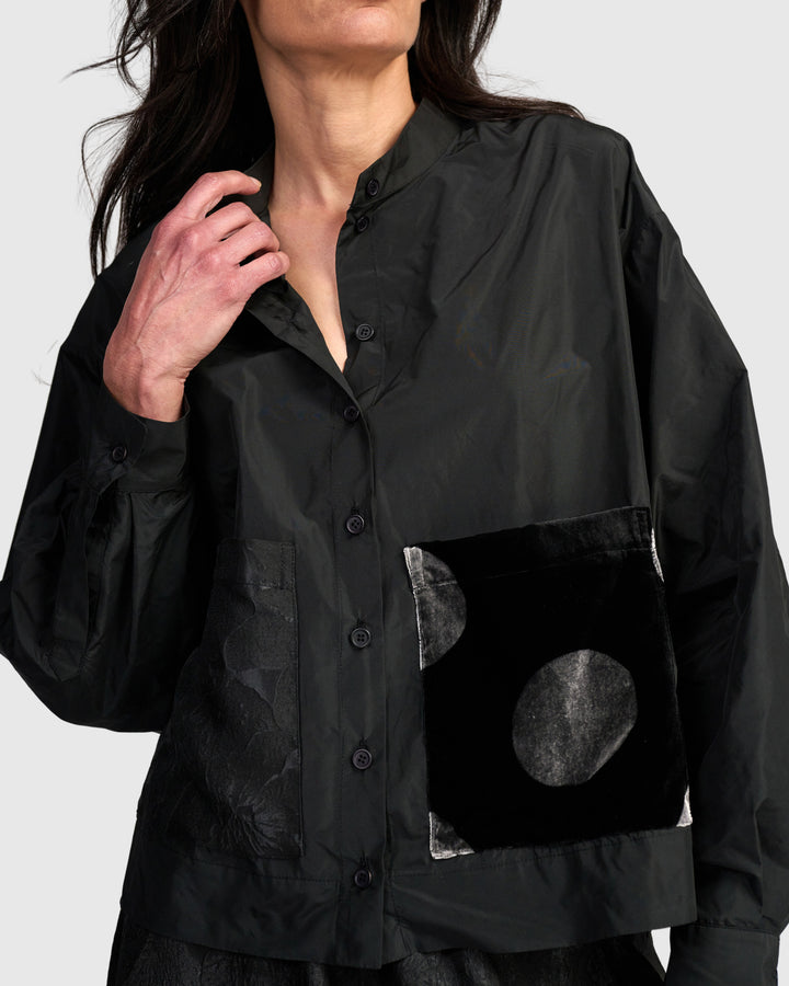 Blackthorn Camp Shirt, Black