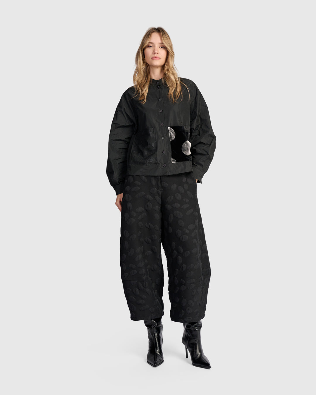 Intermezzo Lantern Pants, Black Spots