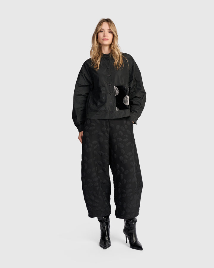Intermezzo Lantern Pants, Black Spots