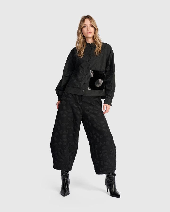 Intermezzo Lantern Pants, Black Spots