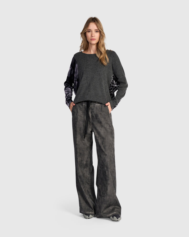 Angelica Curve Top, Carbon
