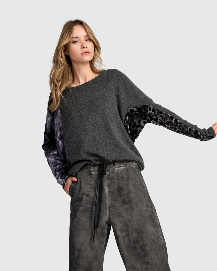 Angelica Curve Top, Carbon