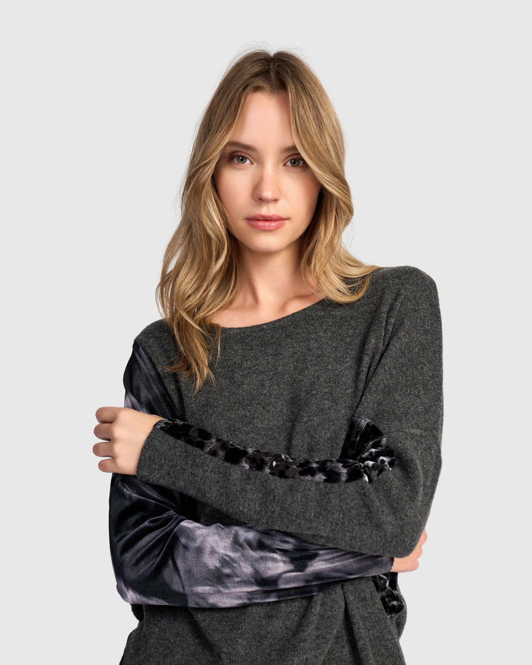 Angelica Curve Top, Carbon