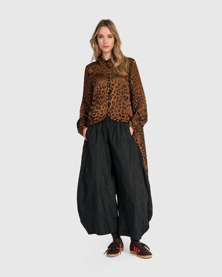 Nadia Tunic, Cognac Leopard