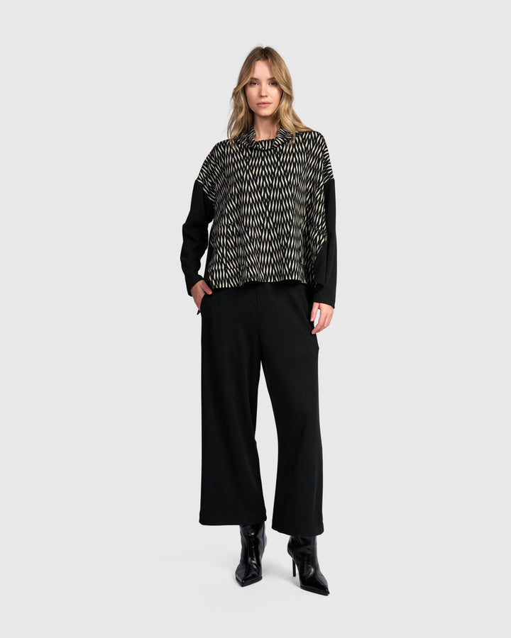 Gesture Trapeze Top, Zebra