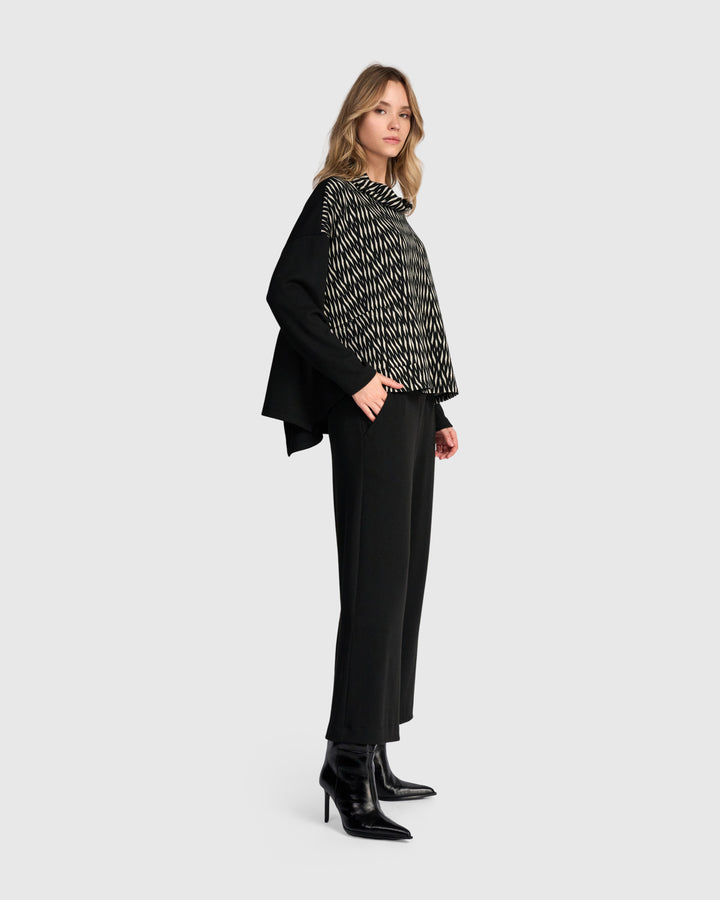 Gesture Trapeze Top, Zebra