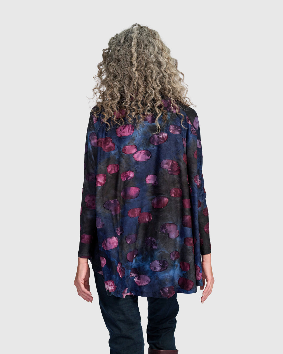 Pippin Trapeze Top, Midnight/Wine