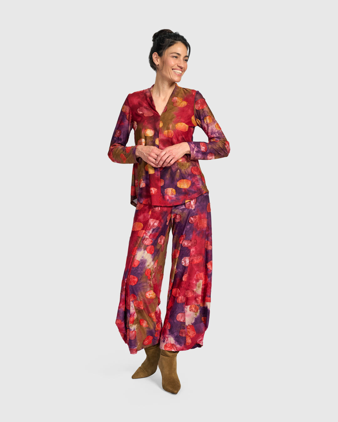 Acrobat Punto Pants, Berry Mix