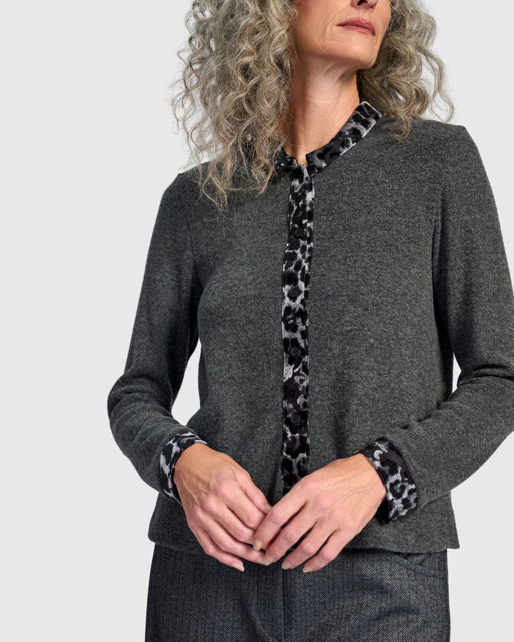 Kitty Soft Shirt, Carbon