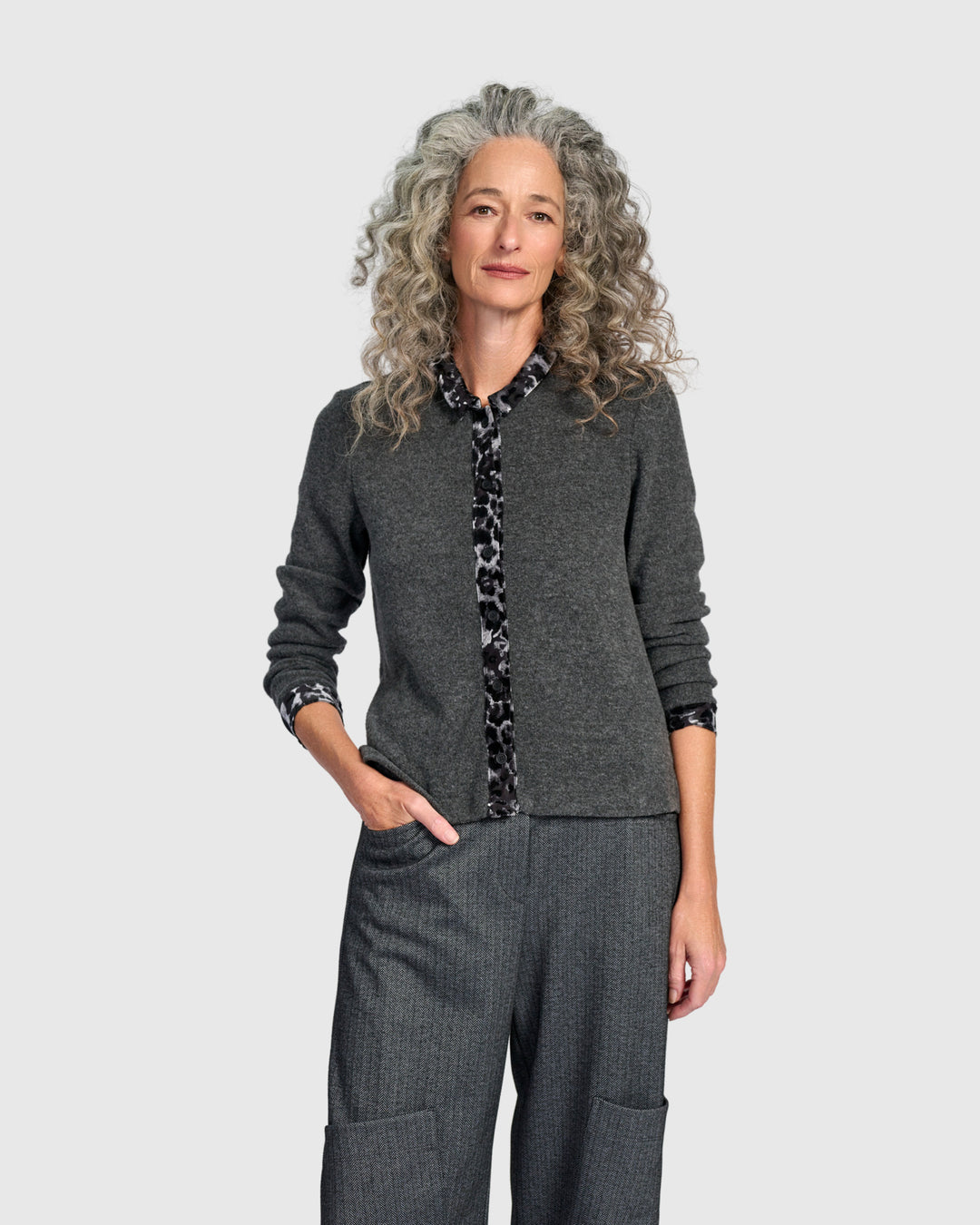 Kitty Soft Shirt, Carbon